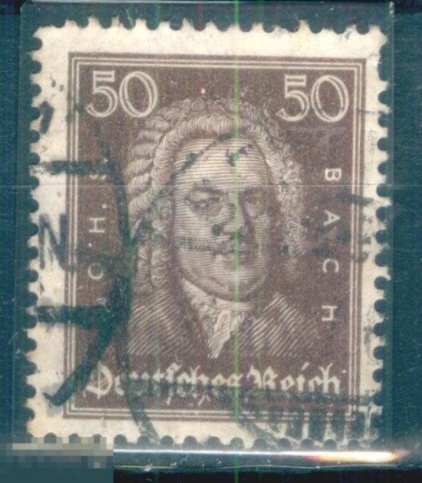 Германия 1926 Мi# 396 Стандарт Бах  Гашеная z21