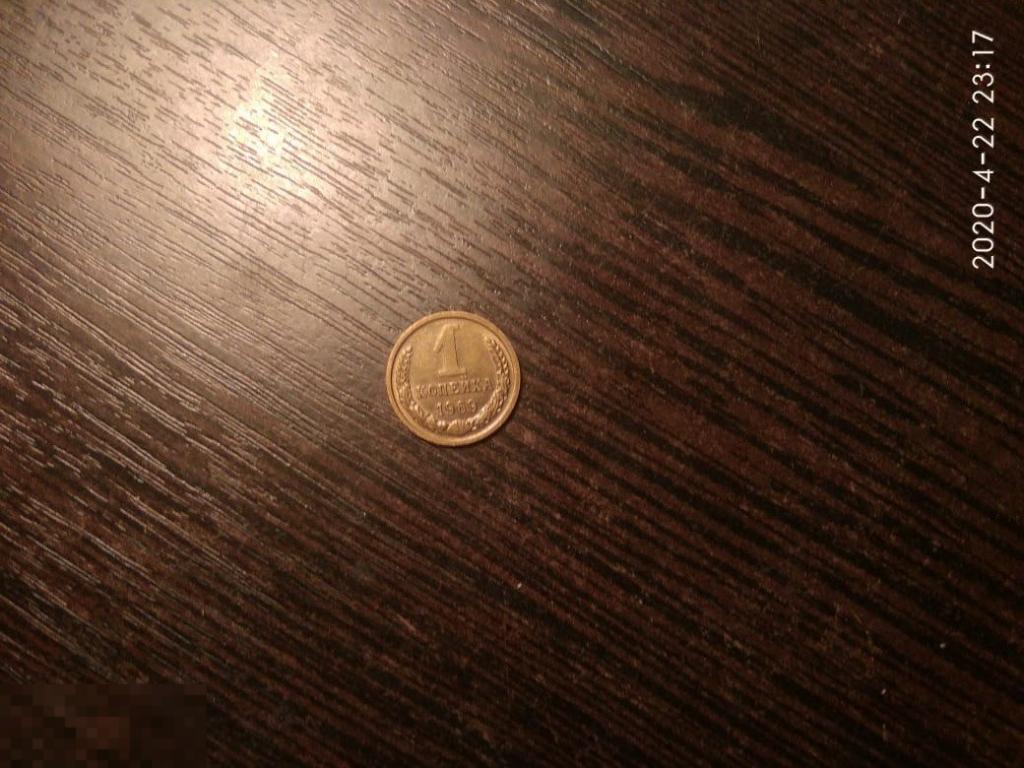 1  копейка 1969 года сост.
