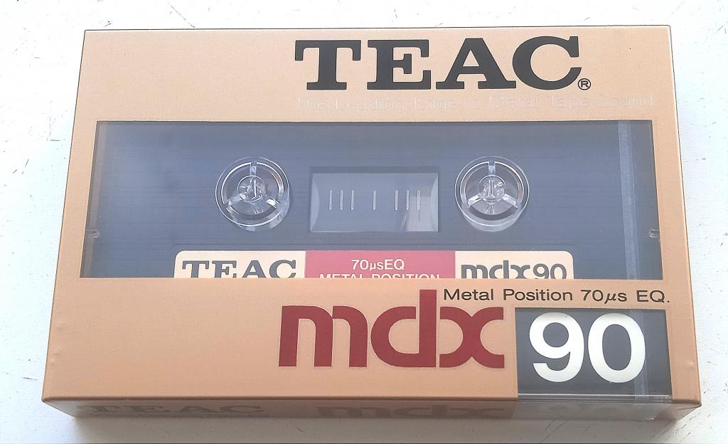 аудио кассета TEAC MDX metal 90 Japan