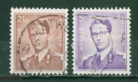 Бельгия 1957 Mi # 1075 - 1076  Бодуэн d6