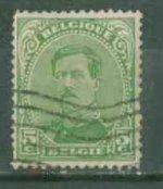 Бельгия 1915 Mi # 116 II Альберт I  стандарт  d6