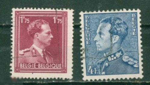 Бельгия 1950 Mi # 874 - 875  Леопольд III d6