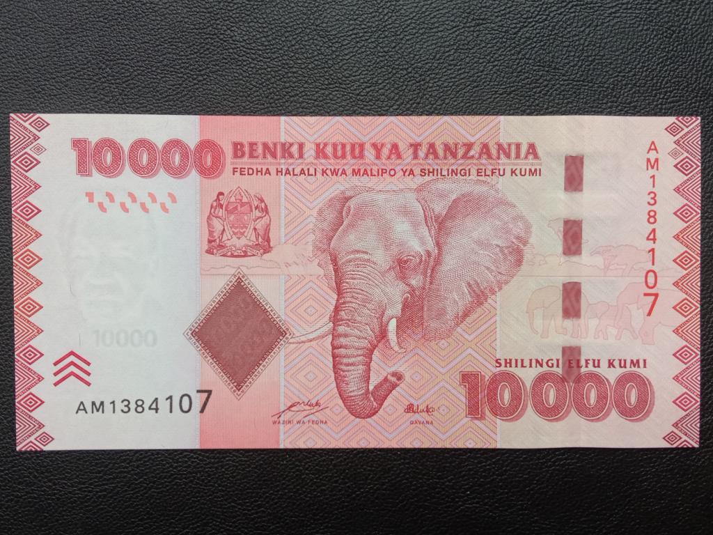 Танзания 10000 шиллингов 2010-20г.     UNC   Р.44а
