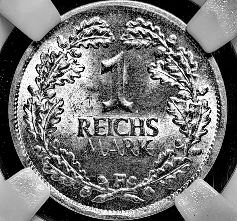 1 марка.1925г. F. DNC MS 65.