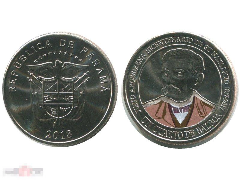 1/4 бальбоа Панамы 2018 г., Хусто Аросемена Кесада