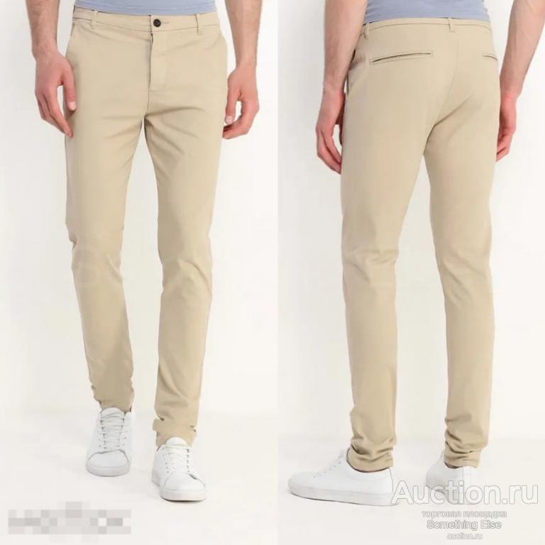 Бежевые Брюки / Штаны «Topman», 30 / L32