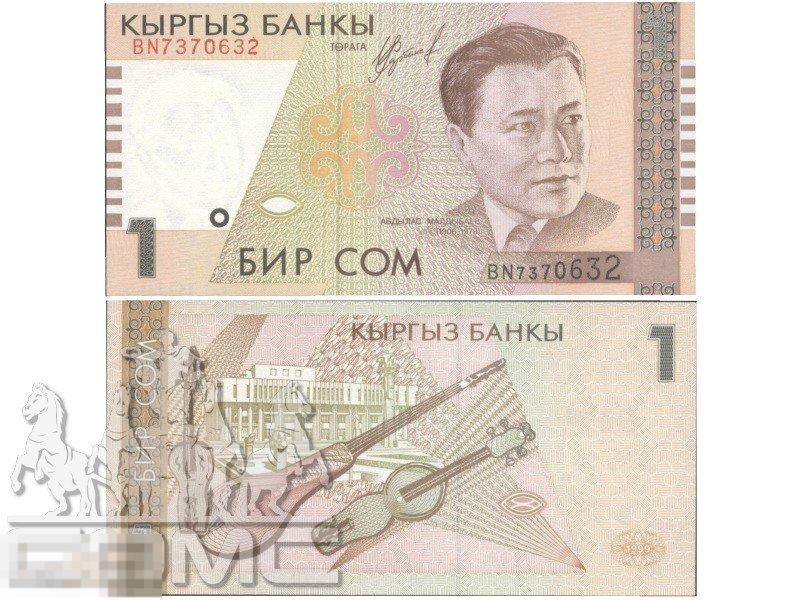 1 сом Киргизии 1999 г.