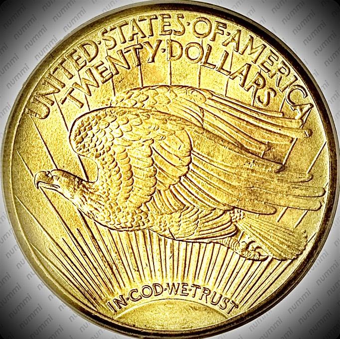 США. 20$. Двойной орел. 1924 года.