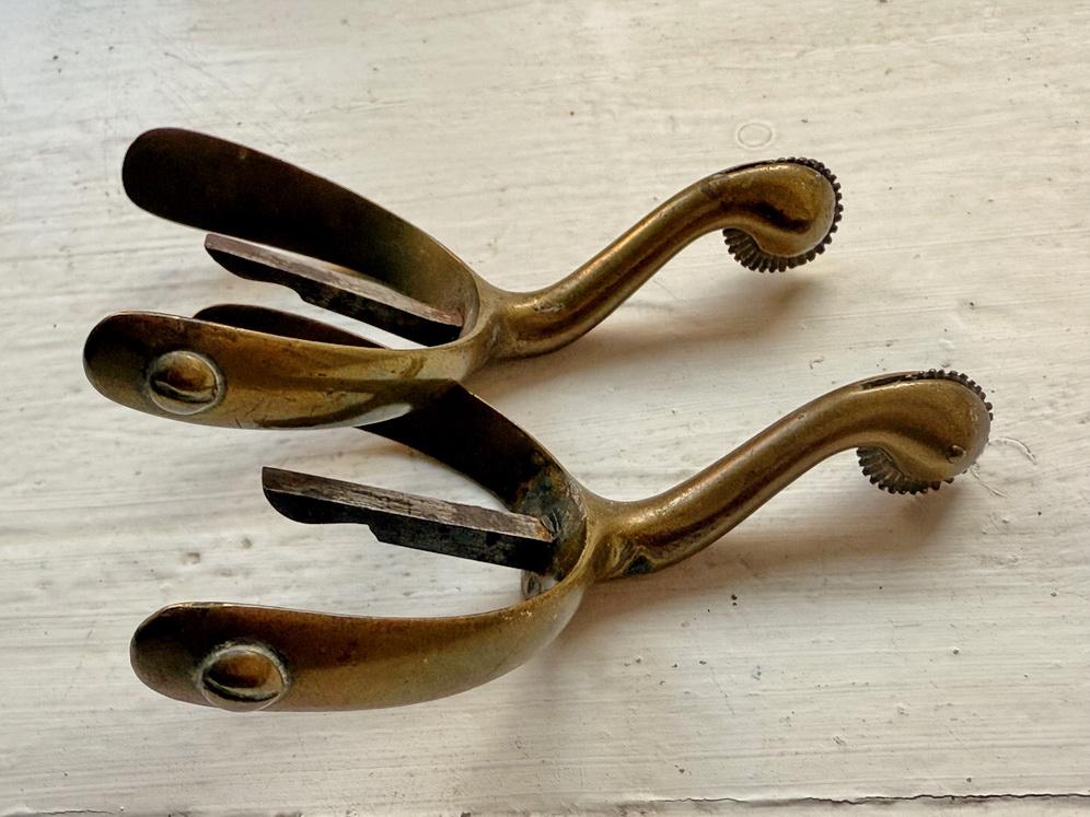 Шпоры прибивные, гусарские . XIX век.