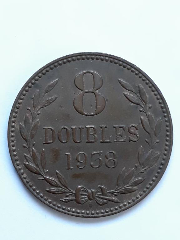 Гернси 8 дублей 1938 КМ 14