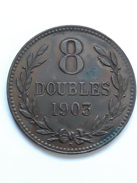 Гернси 8 дублей 1903 КМ 7