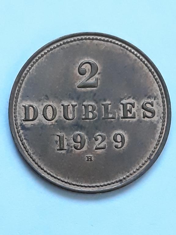 Гернси 2 дубля 1929 КМ 12