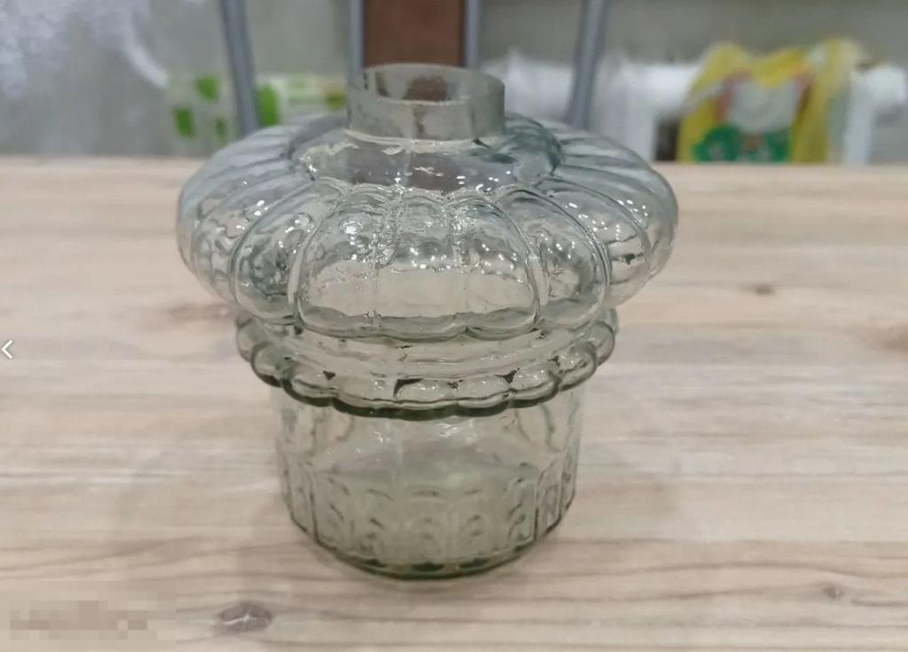 Колба Стекло Основа для Керосиновой Лампы до 17 года Редкая СОСТОЯНИЕ !!!!