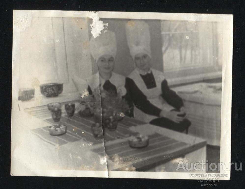 фото девушки кулинары праздник школа р-р 119х89 мм