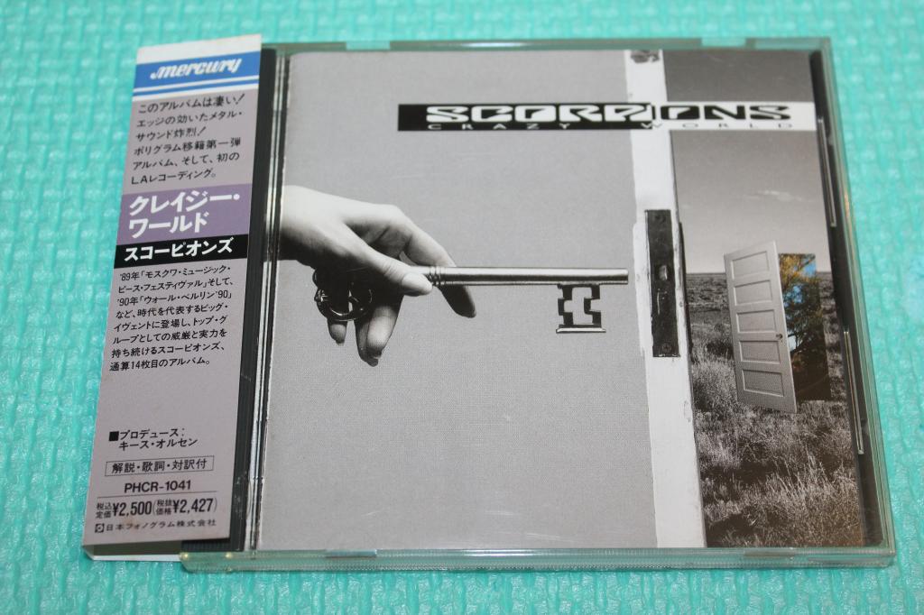 Scorpions / Crazy World 90 / Japan 1st Press