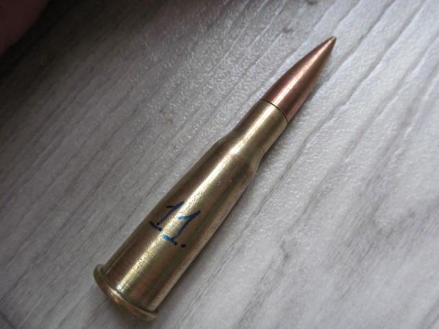 Макет патрона Лебель №11 Бронебой.