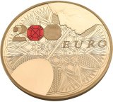 Франция. 200 Евро 2014 г. Золото. 31.103 г*0.999  1,0 oz. 250 лет Баккара! ТИРАЖ 500 ЭКЗ!