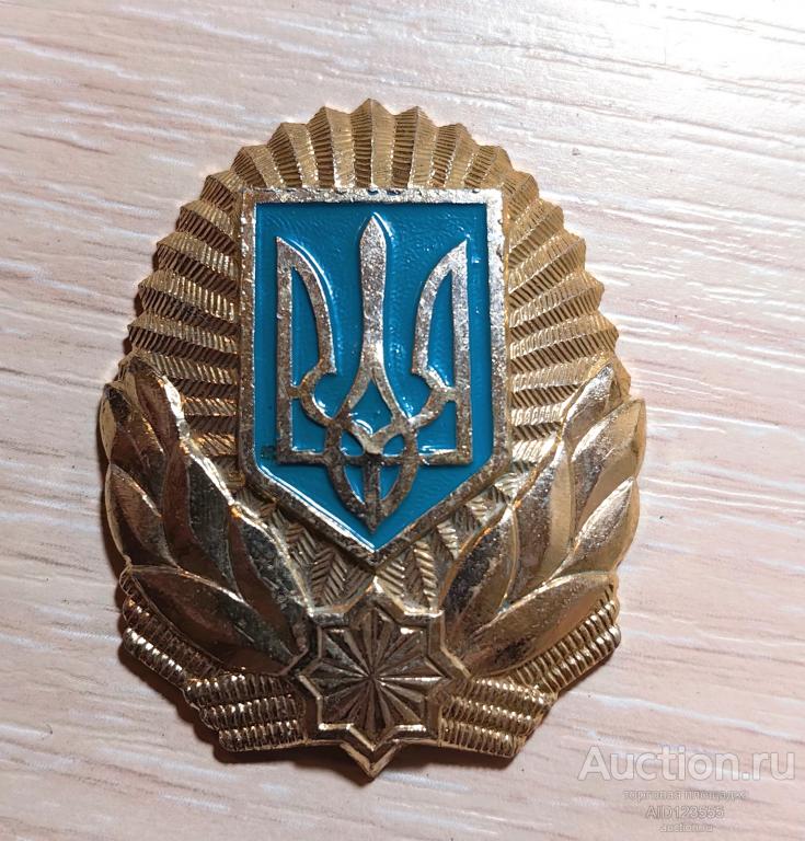 Кокарда полиция милиция МВД МВС Украина