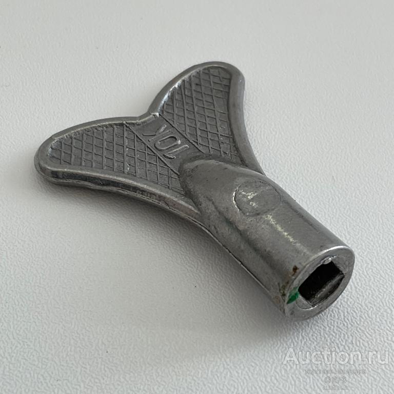 🔥 Заводной ключ к механическим настольным и настенным часам часам. Квадратное сечение. СССР №4.