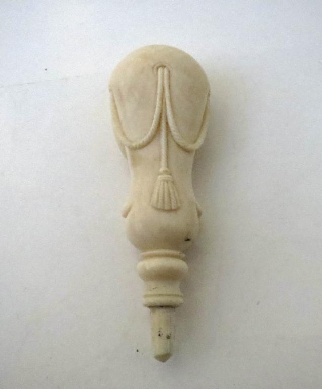 Рукоятка печати из слоновой кости, 19 век