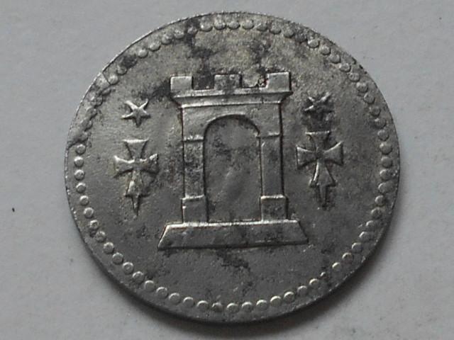 10 пфеннигов 1919 год германия нотгельд железо