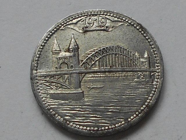 10 пфеннигов 1919 год германия нотгельд железо