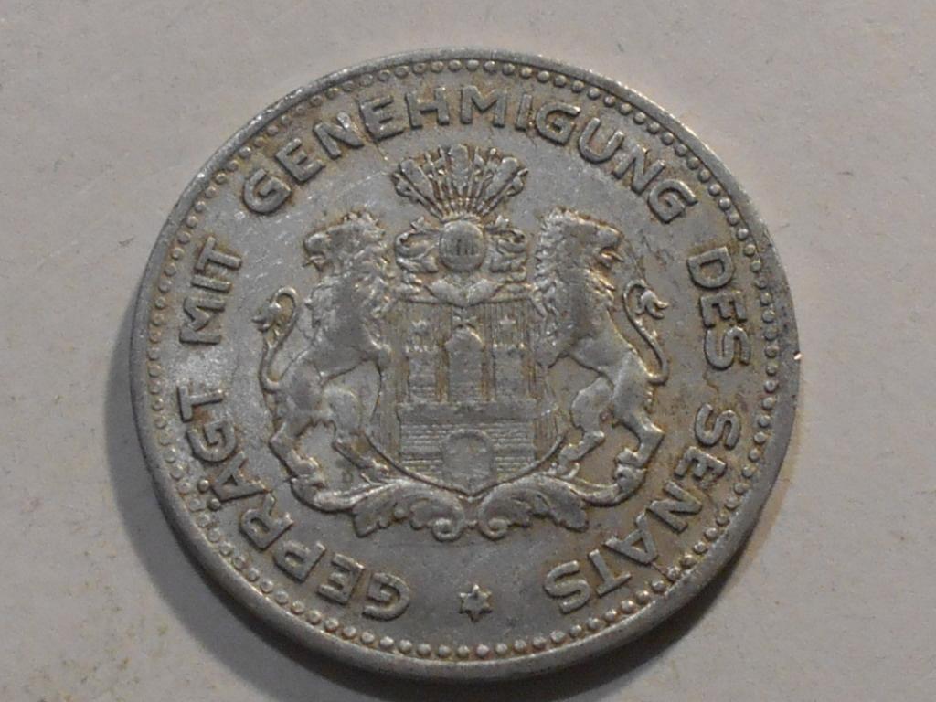 1/10 марки 1923 год германия нотгельд алюминий