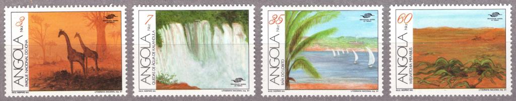 Ангола. 1991. Туризм. Природа. Национальные парки. Фауна. Флора **