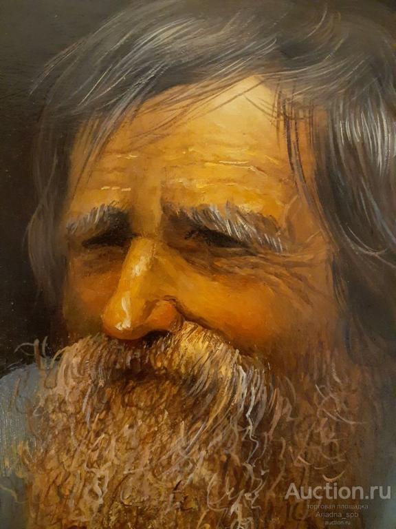 Копия с полотна И. Крамского "Портрет Мины Моисеева"