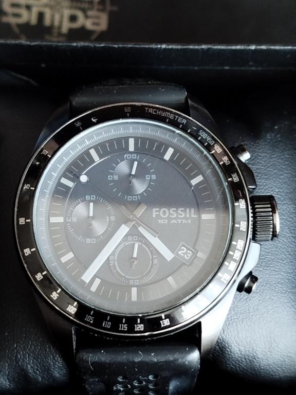 ОРИГИНАЛЬНЫЕ ЧАСЫ FOSSIL CH-2703 С ХРОНОГРАФОМ.