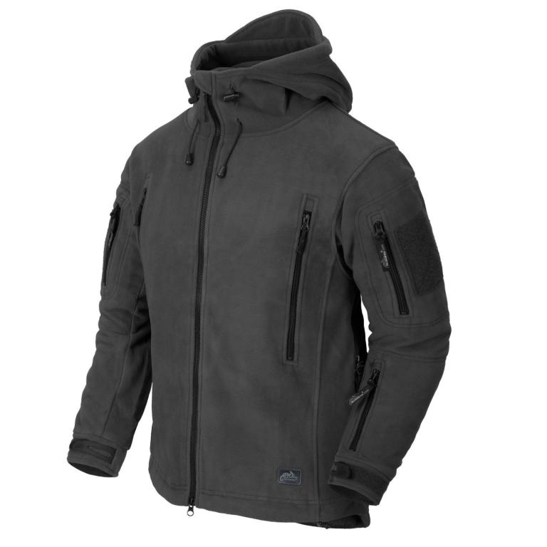 Жакет флисовый Helikon-Tex® Heavy fleece jacket PATRIOT ® SHADOW GREY