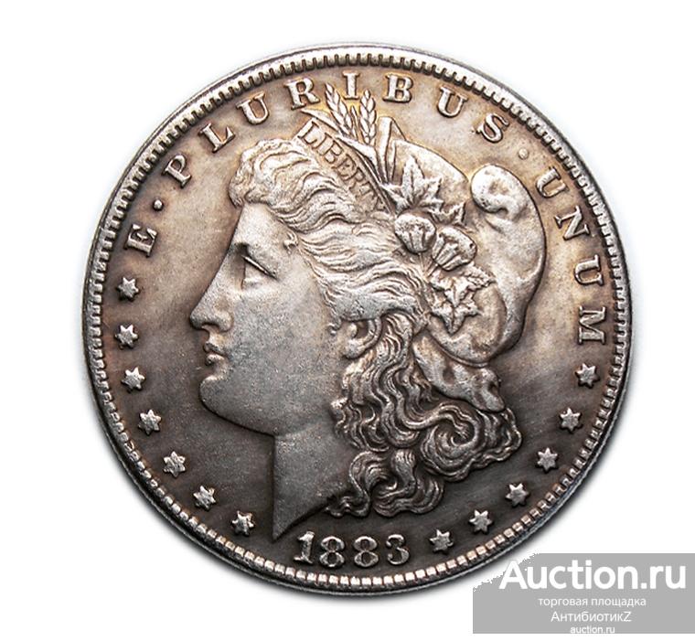 Доллар 1883 года США копия серебряной монеты Моргана арт. 17-01-4339