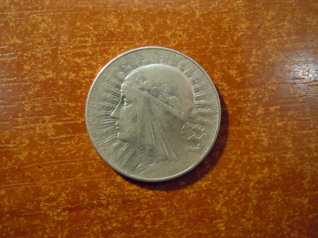 5 злотых 1934г(W) Польша, 10,91гр, серебро, тираж 250 тыс шт