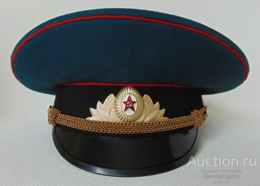 Фуражка офицерская парадная СА, околыш сукно, ВС СССР.