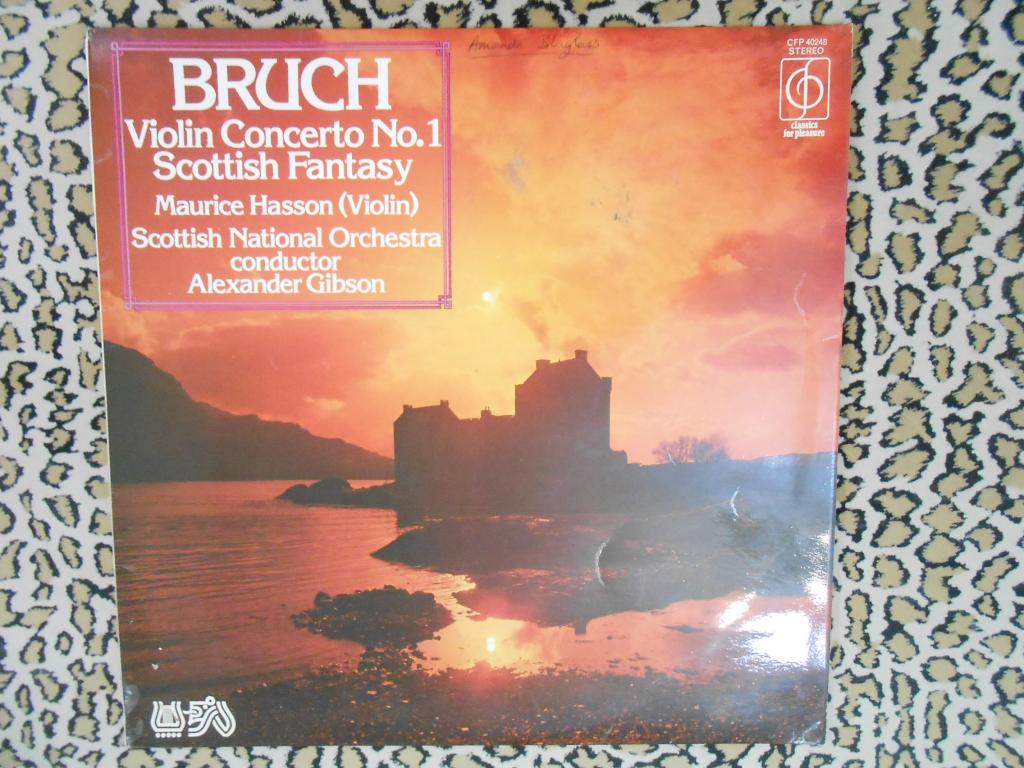 LP Bruch – Violin Concerto No.1 / Scottish Fantasia