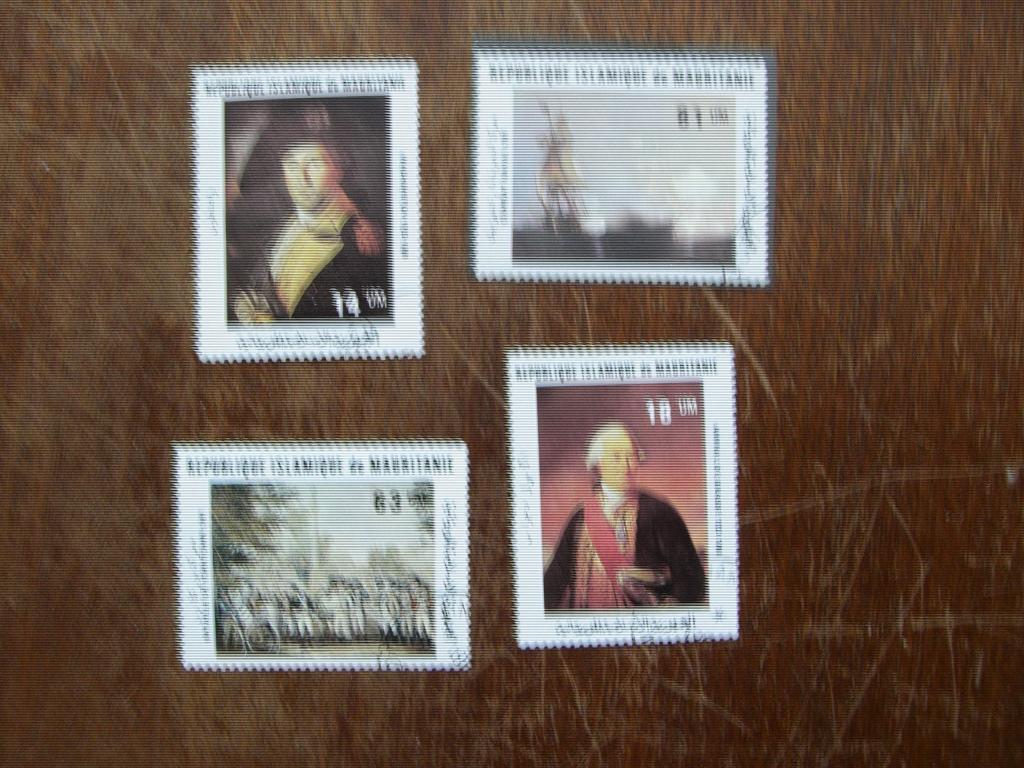 Мавритания Йорктаун картины битвы