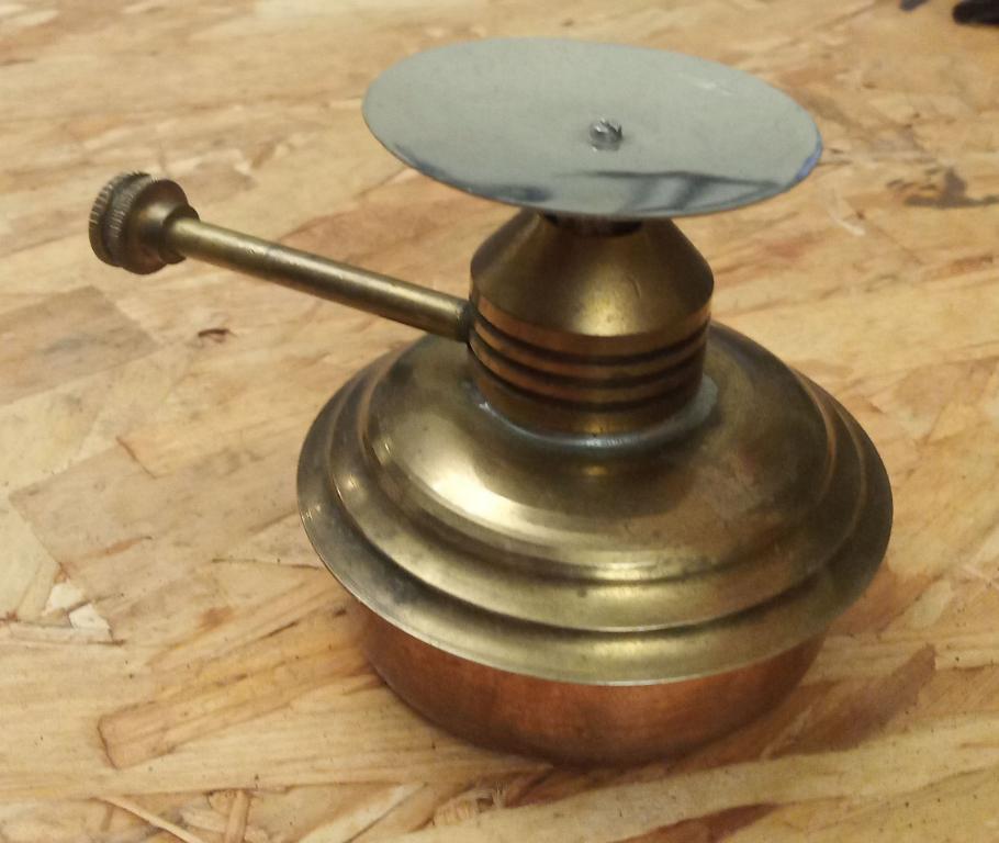 лампа горелка керосиновая латунь медь