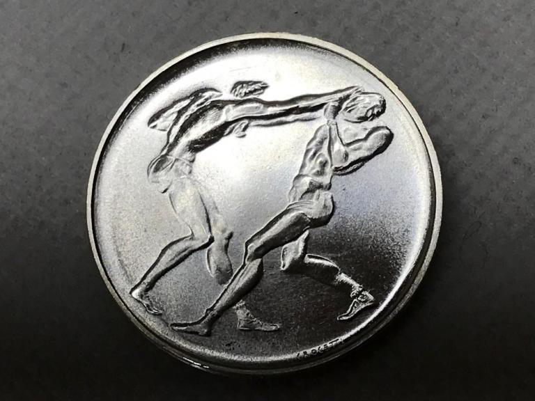 Сан-Марино 500 лир 1980 Серебро XXII летние Олимпийские Игры Москва 1980 UNC