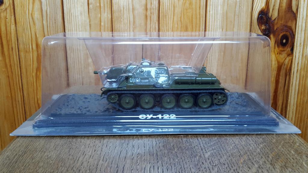 ТАНК СУ 122   СССР   MODIMIO Масштаб 1-43