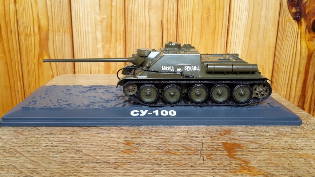 ТАНК СУ 100   СССР   MODIMIO Масштаб 1-43