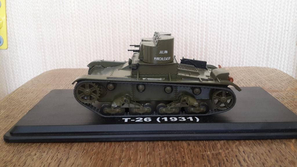 ТАНК   Т 26  СССР 1931 г. SSM IXO  MODIMIO Масштаб 1-43