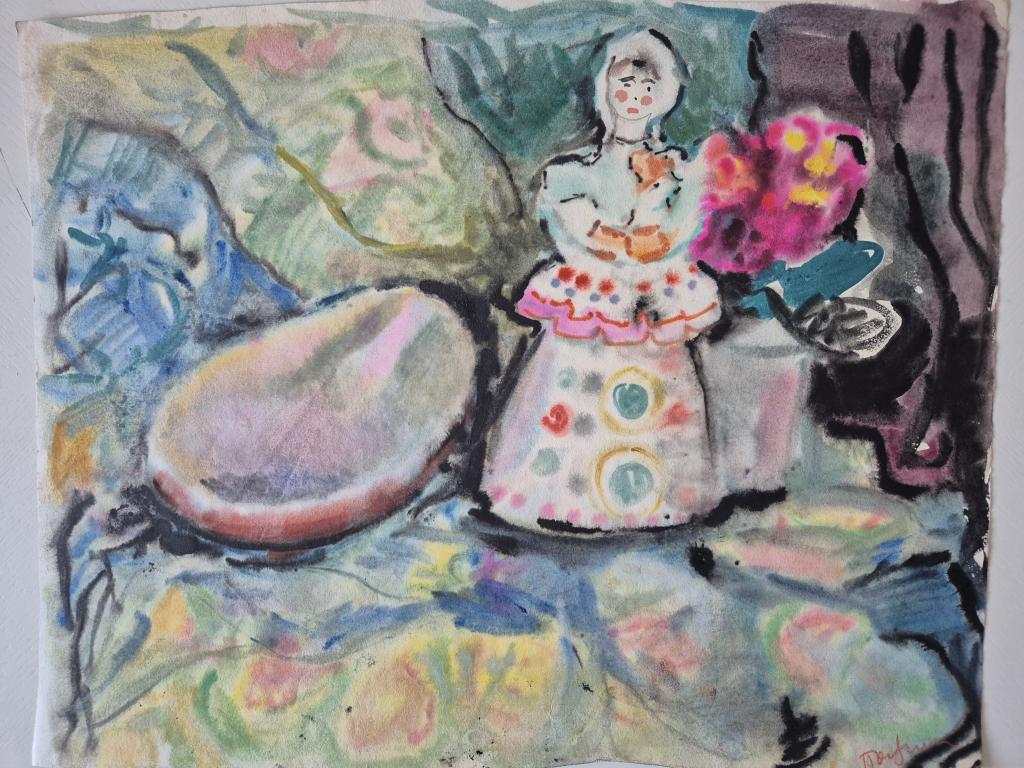 Полянская Л.С. (1905-1979) Вятская кукла и раковина