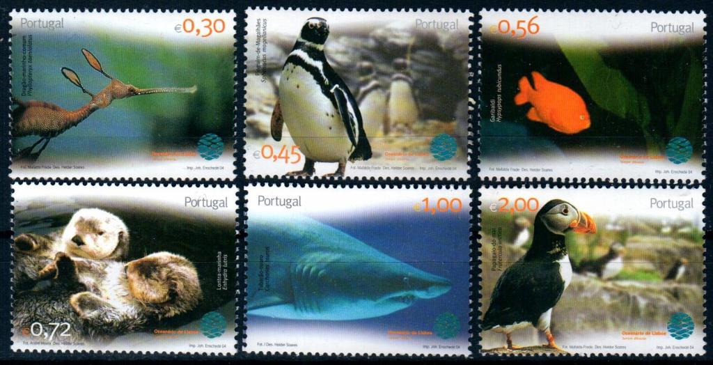 Португалия 2004 фауна океанариум, MNH