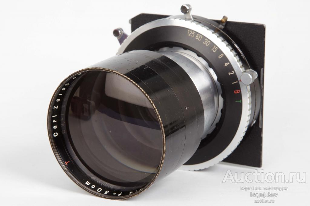 Объектив Carl Zeiss Jena Sonnar 1:4 f=30cm (300mm) T (13х18 см)