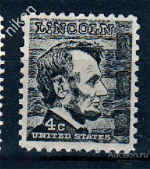 США 1965 СТАНДАРТ ПРЕЗИДЕНТ АВРААМ ЛИНКОЛЬН 53-2-22
