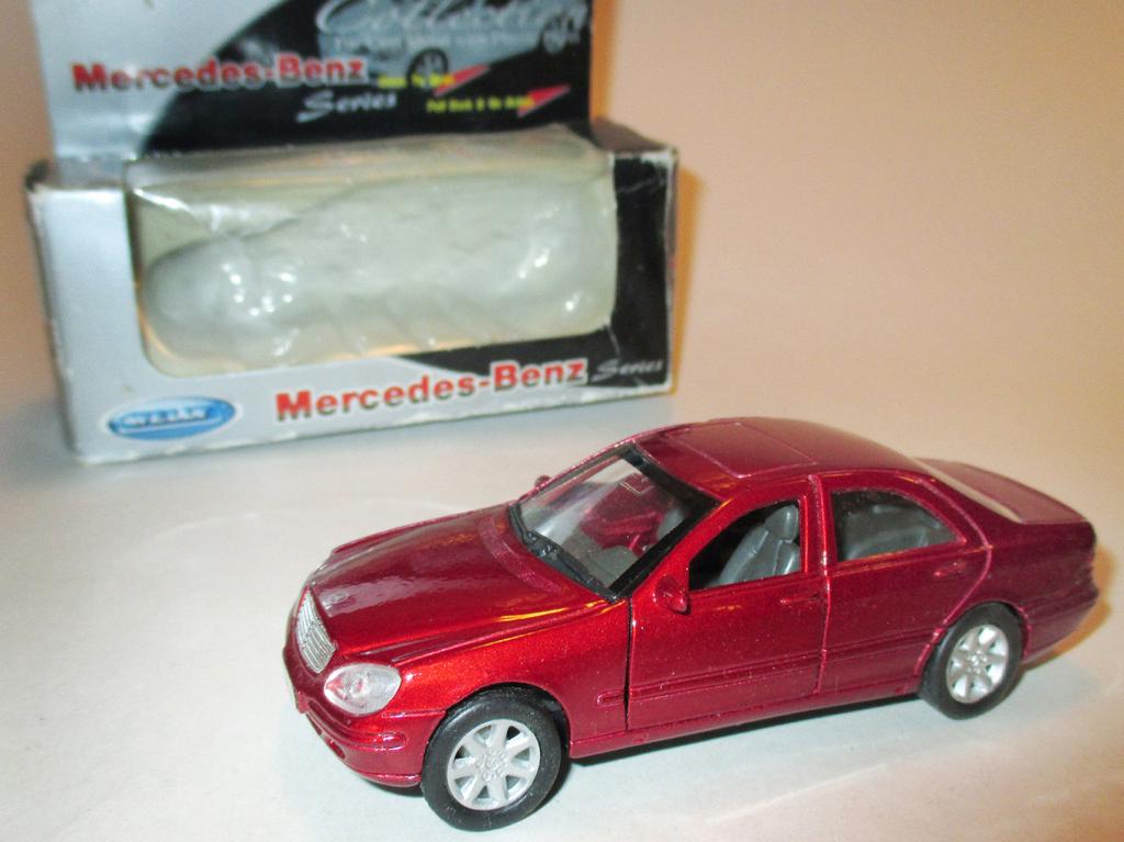 модель авто Mercedes Benz S 500 / Мерседес Бенц S 500 (WELLY) Читайте описание!!!