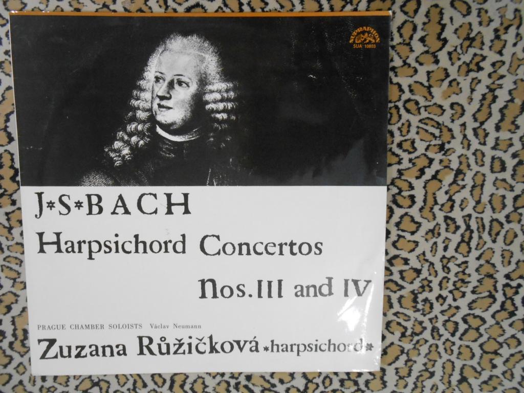 LP J. S. Bach – Harpsichord Concertos Nos. III And IV