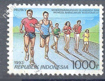 ИНДОНЕЗИЯ 1993 СПОРТ ЛЕГКАЯ АТЛЕТИКА БЕГ 34-3-13