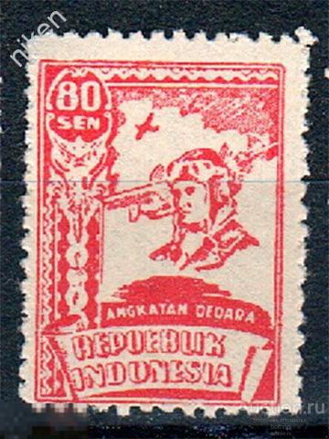 ИНДОНЕЗИЯ 1946 РЕВОЛЮЦИОННЫЙ ПЕРИОД ЛЕТЧИК ВВС АВИАЦИЯ САМОЛЕТ 59-17