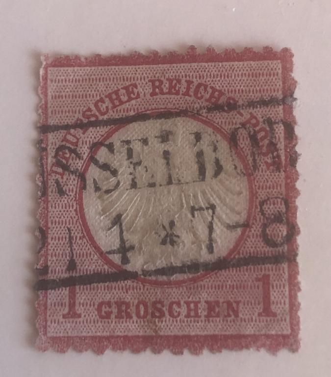 Германия (Рейх). 1872. Герб. Мих.4. гаш.€10